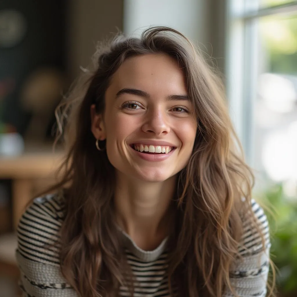 Spokojená klientka workshopu